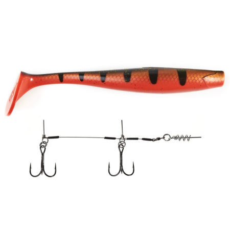 Guminukas Lucky John 3D Kubira Swim Shad Set 9"