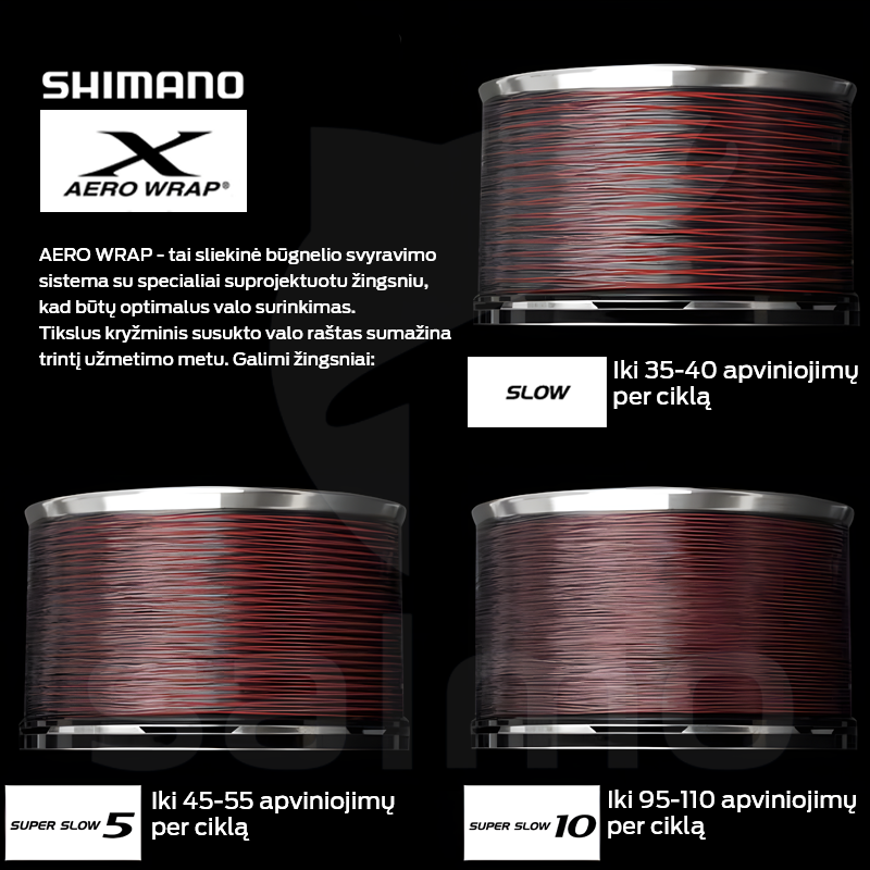 Ritė Shimano Speedmaster XSD Ritė Shimano Speedmaster XSD