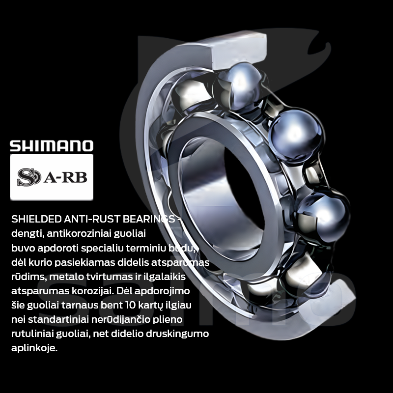 Ritė Shimano Stradic FL Ritė Shimano Stradic FL