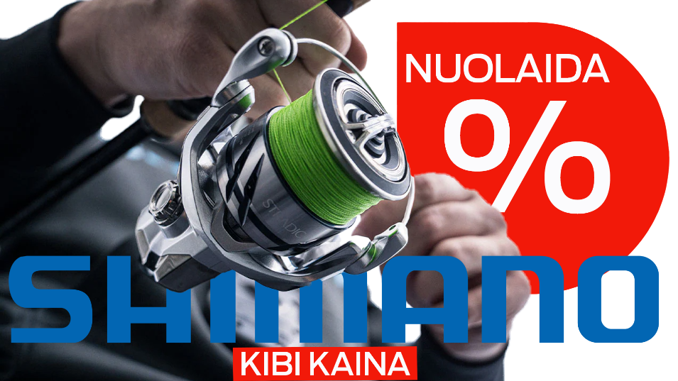 Nuolaida Shimano prekėms Nuolaida Shimano prekėms