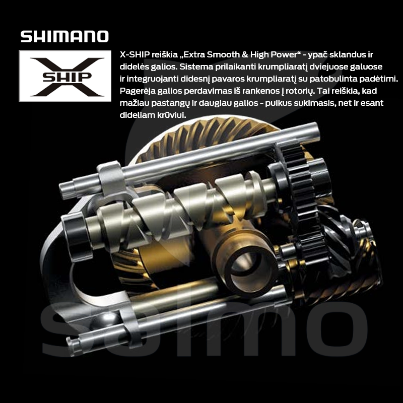Ritė Shimano Stradic FL Ritė Shimano Stradic FL