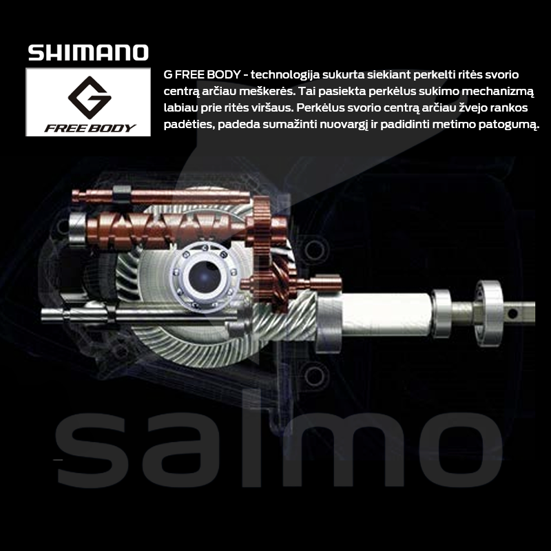 Ritė Shimano Stradic FL Ritė Shimano Stradic FL