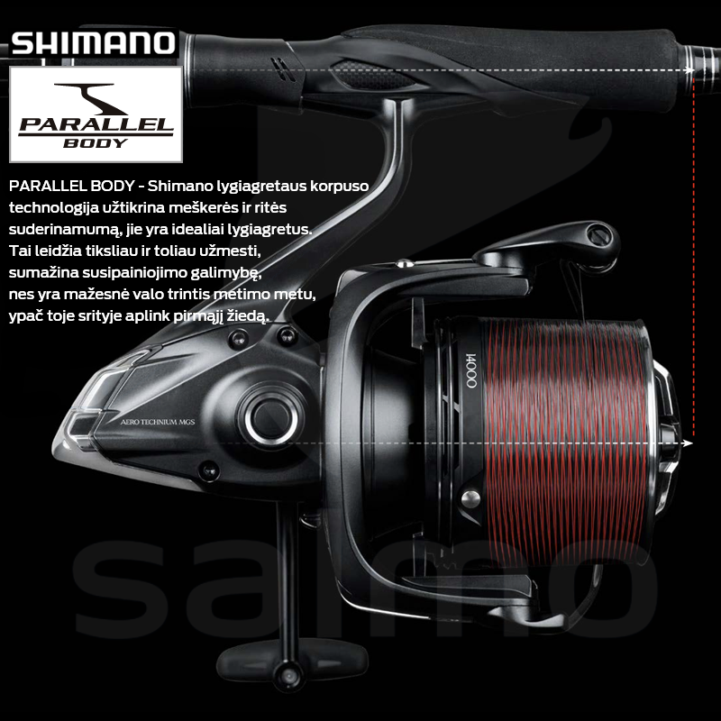 Ritė Shimano Speedmaster XSD Ritė Shimano Speedmaster XSD