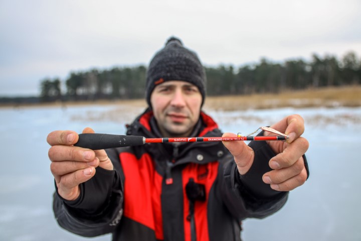 Meškerėlė žieminė Salmo Diamond Perch Tele Meškerėlė žieminė Salmo Diamond Perch Tele