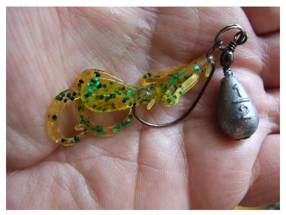 Jika-Rig komponuotės ypač praverčia plukdyti netradicinius guminukus Lucky John Hogy Hog, imituojančius vėžiagyvius Jika-Rig komponuotės ypač praverčia plukdyti netradicinius guminukus Lucky John Hogy Hog, imituojančius vėžiagyvius