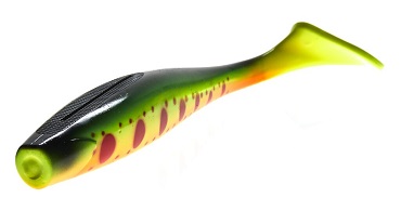 Vertikaliu zigzagu plukdomi guminukai Lucky John 3D Kubira Swim Shad – tinkami masalai vertikaliam metodui Guminukas Lucky John 3D Kubira Swim Shad