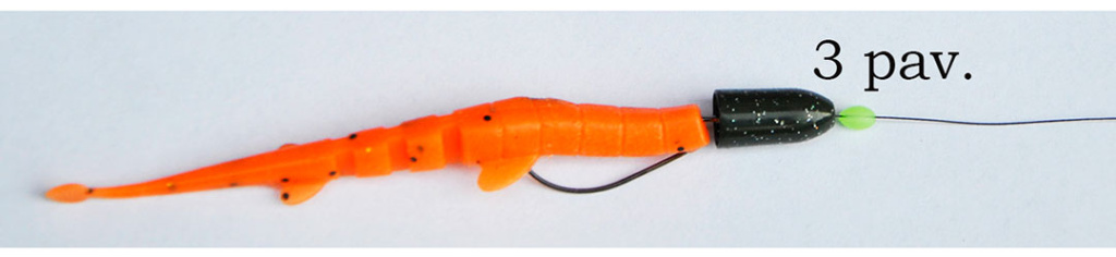 Texas Rig sistemėlė Texas Rig sistemėlė