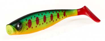 Guminukas Lucky John 3D Red Tail Shad Guminukas Lucky John 3D Red Tail Shad