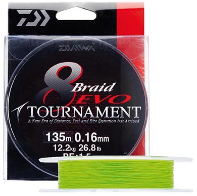 Valas pintas Daiwa Tournament 8 Evo Valas pintas Daiwa Tournament 8 Evo