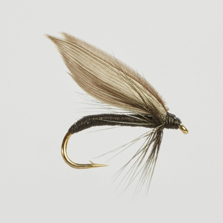 Muselė Turrall Wet Winged Black Gnat salmo.lt Muselė Turrall Wet Winged Black Gnat