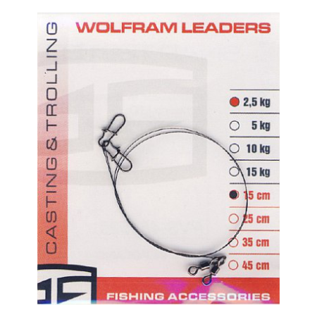 Pavadėlis volframinis Runos 25cm 2,5kg salmo.lt Pavadėlis volframinis Runos 25cm 2,5kg