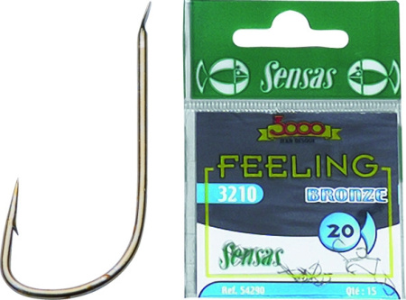 Kabliukai Sensas Bronze 3210 Nr22 salmo.lt Kabliukai Sensas Bronze 3210 Nr22