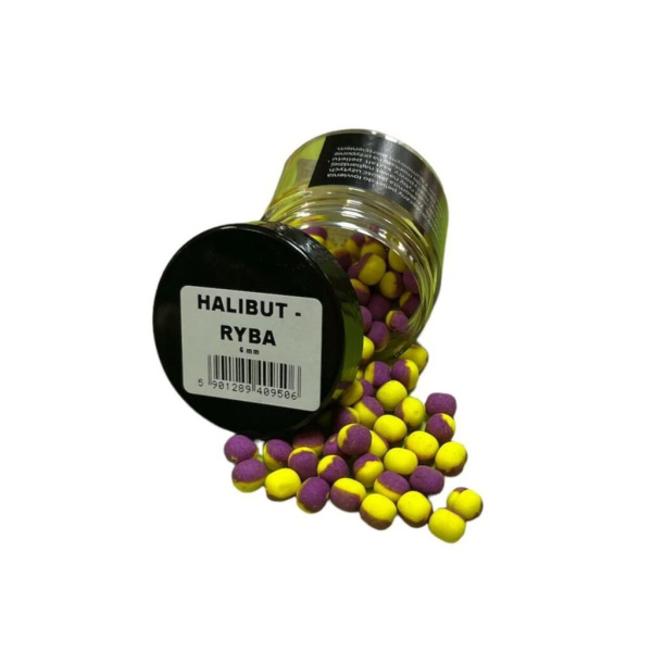 Boiliai Boland Wafters Duo Halibut/Fish 6mm 50ml Boiliai Boland Wafters Duo Halibut/Fish 6mm 50ml