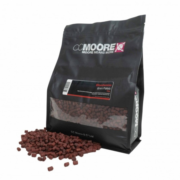 Peletės CC Moore Bloodworm 2mm 1kg Peletės CC Moore Bloodworm 2mm 1kg