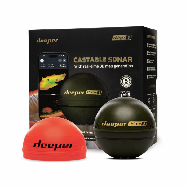 Echolotas Deeper Chirp+ 3 salmo.lt Echolotas Deeper Chirp+ 3