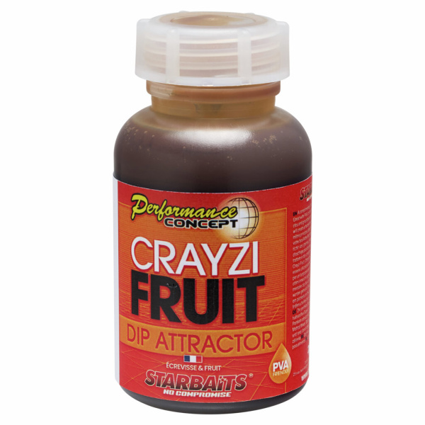 Dipas StarBaits Crayzi Fruit Attractor 200ml Dipas StarBaits Crayzi Fruit Attractor 200ml