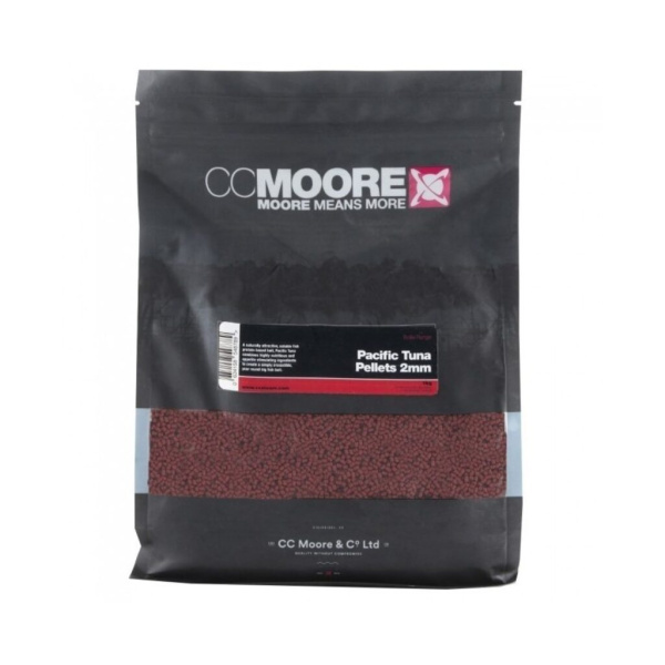 Peletės CC Moore Pacific Tuna 2mm 1kg Peletės CC Moore Pacific Tuna 2mm 1kg