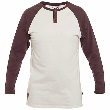 Marškinėliai Vision Raglan White/Brown salmo.lt Marškinėliai Vision Raglan White/Brown