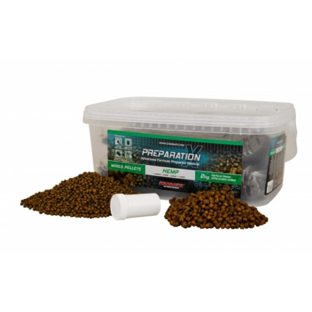 Peletės StarBaits Preparation X Mix Hemp 2kg salmo.lt Peletės StarBaits Preparation X Mix Hemp 2kg