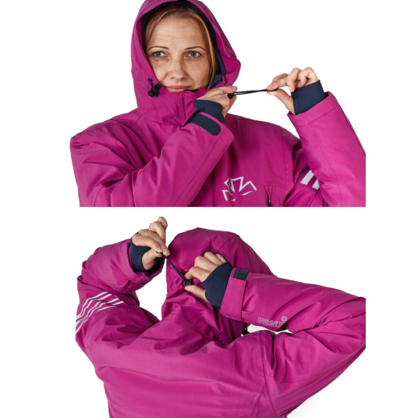 Striukė žieminė Norfin Women Nordic Purple salmo.lt Striukė žieminė Norfin Women Nordic Purple