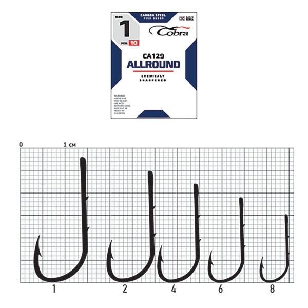 Kabliukai Cobra Baitholder salmo.lt Kabliukai Cobra Baitholder