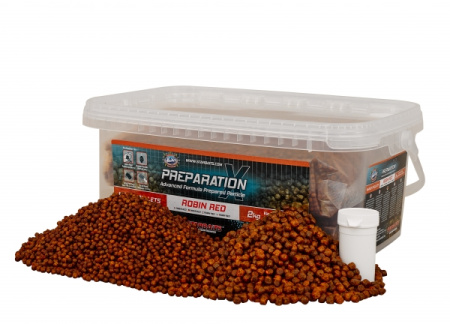 Peletės StarBaits Preparation X Mix Robin Red 2kg salmo.lt Peletės StarBaits Preparation X Mix Robin Red 2kg