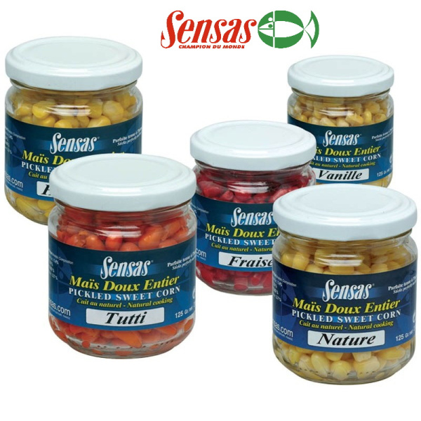 Kukurūzai konservuoti Sensas Soft Honey 212ml Kukurūzai konservuoti Sensas Soft Honey 212ml