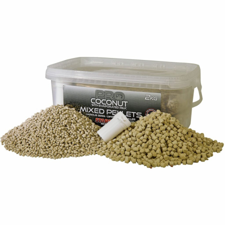 Peletės StarBaits Probiotic Coconut Mix 2kg salmo.lt Peletės StarBaits Probiotic Coconut Mix 2kg